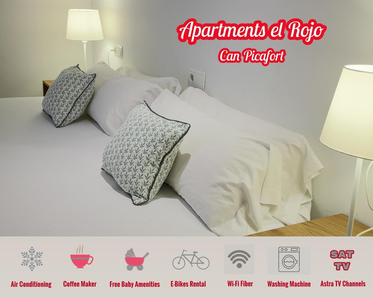 El Rojo 2 Apartment Кан Пикафорт Екстериор снимка
